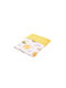 Confort Family Blanket Nursery Swaddling Blankets Cotton Yellow 80x80cm