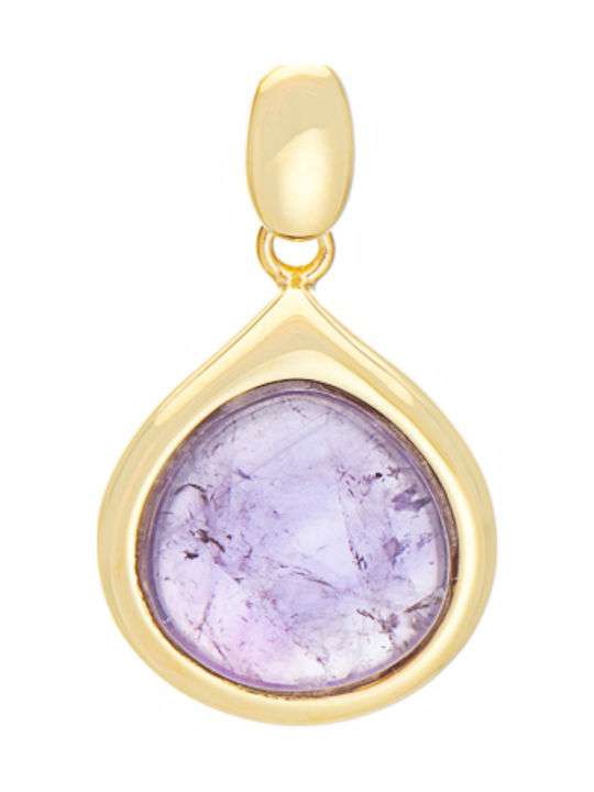 Prince Silvero Charm από Επιχρυσωμένο Ασήμι