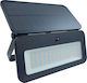 Adeleq Straßen-Solarleuchte 8W 1200lm Warmes Weiß 3000K mit Bewegungssensor und Fotokontakt IP65 19.3cmx9.7cmx4.2cmcm