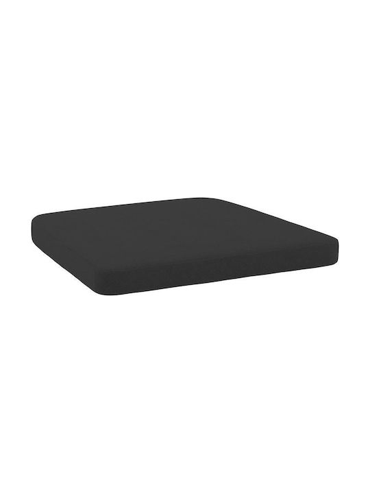 Zita Plus Waterproof Garden Chair Cushion Portofino Black 50x50 cm