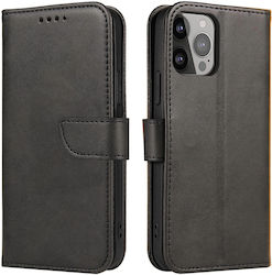 Hurtel Magnet Back Cover Σιλικόνης Μαύρο (Galax...