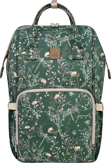 Kikka Boo Diaper Bag Siena Green 44.5x35.5x47cm.