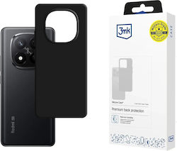 3MK Silicone Μαύρη (Redmi Note 14 Pro+)