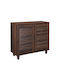 Holz Schuhschrank 77x33x70cm