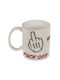 Керамична чаша "Fuck Off" 8 X 10 см
