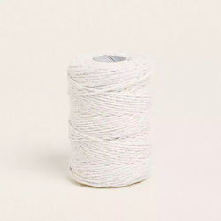 Premium Macrame Cord White Gold 1.5mm X 25m 510...