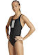 3-Stripes V-Back Negru