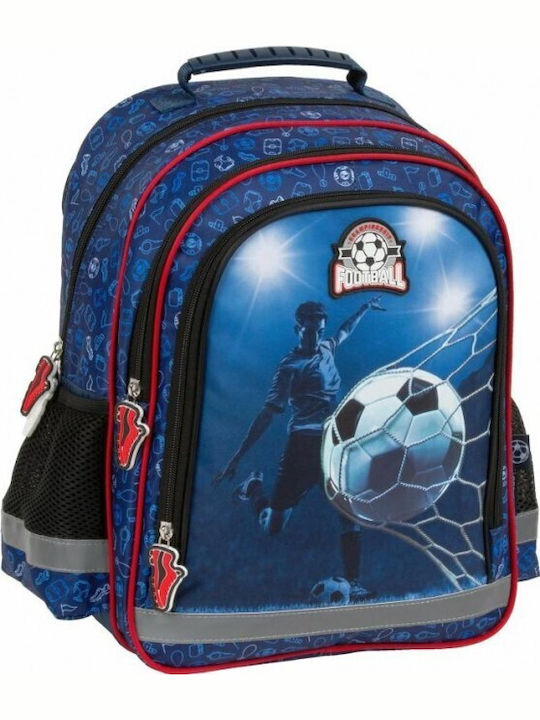 Derform Ghiozdan Scoala Ball Pl15 Albastru