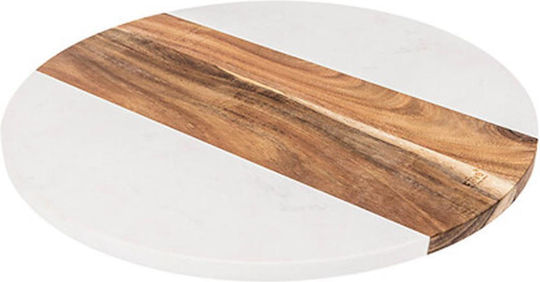 Atmosphera Servierplatte Drehend Marmor 35x35x2.9cm 1Stück Atmosphera Servierplatte Drehend Marmor 35x35x2.9cm 1Stück