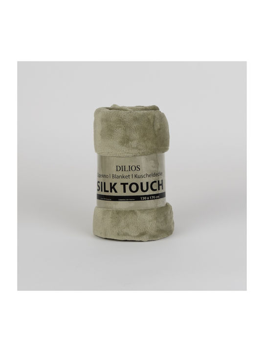 Dilios Pătură Silk Touch Fleece Canapea 130x170...