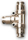 Conector T Metalic 12 mm Hico