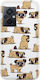 Cute Pugs Xiaomi Poco M5 Clear Tpu Διάφανη Σιλικόνη