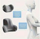 Set of Headrest Pillow & Lumbar Support Pillow Memory Foam Sk-04540