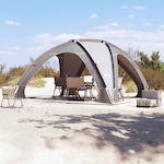 vidaXL Beach Tent / Shade Gray