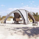 vidaXL Beach Tent / Shade Gray