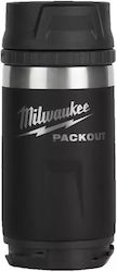 Milwaukee Packout Glass Thermos Stainless Steel...