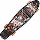 Action One Complete Penny Board Warp 56 X 15 Cm Led Wheels