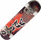 Action One Komplett-Skateboard 79 x 20 cm Skate Skull