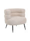 Foleja Sessel Beige 76x75x72cm
