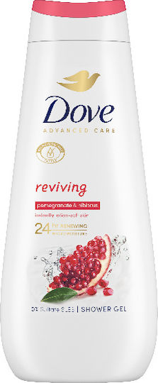Dove Advanced Care Reviving Bubble Bath Gel With Pomegranate Scent 400ml