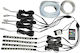 Ambient Light Kit Idealstore Neon Led Rgb + Led Rgb Strip 12v 6 Adapters 6 Meter Neon Wire 7 Colors To Choose From Remote Control Operation