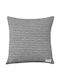 Madi Μαξιλάρι Καναπέ Mouve Mouve Grey 45x45εκ.
