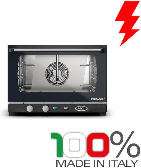 Electric Convection Oven 3 Shelves Unox Countertop Bakerlux Linemiss Manual Xft113
