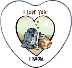 Χειροποίητο Μεταλλικό Alloyed Κουτί Καρδιά Love Star Wars No47 Αγίου Βαλεντίνου 15x14x4.5cm Χειροποίητο Μεταλλικό Alloyed Κουτί Καρδιά Love Star Wars No47 Αγίου Βαλεντίνου 15x14x4.5cm