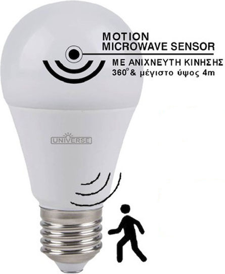 Universe LED Bulb 7W for Socket E27 and Shape A60 Natural White