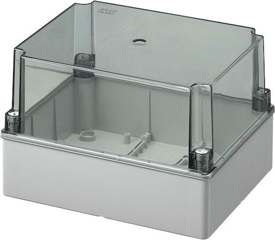 Elmark Surface Mounted Electrical Box Branching IP56 in Gray Color