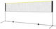 Fileu portabil tenis volei badminton înălțime reglabilă 914-1554 mm 5100x1550x1030 mm geantă de transport