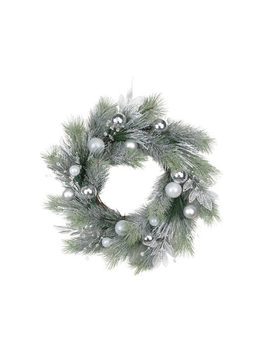 Crăciun Decorativ Plastic Coroană de flori cu Diametru 70cm.