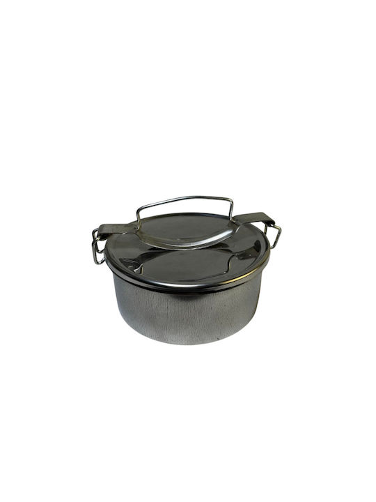 Epiplo-Fos Δοχείο Φαγητού Inox Ασημί 13x5.5cm