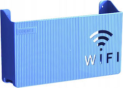 Wall Cupboard Holder Wifi Switch Router Blue