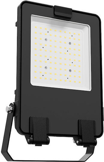 Aca Στεγανός Προβολέας LED 50W Θερμό Λευκό 3000K IP66