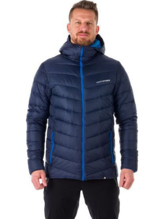 Winter Jacke Puffer Wasserdicht und Winddicht Blue