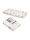 Sensillo Baby Sheet Crib Cotton 60x120cm