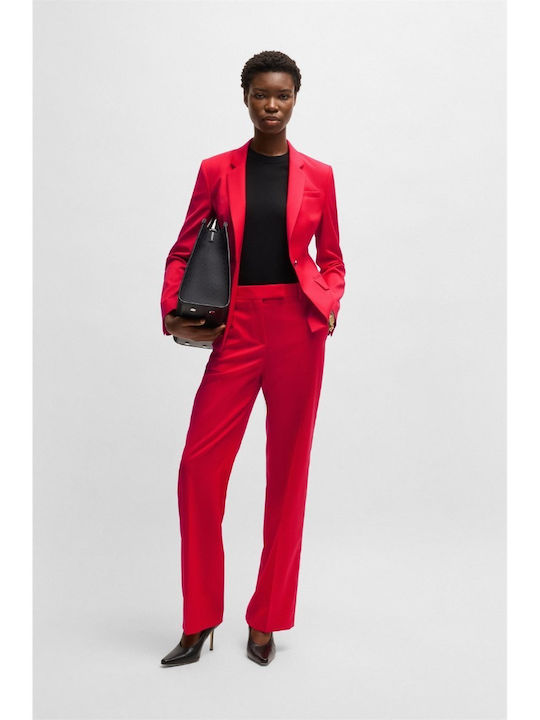 Boss Jia10 Women's Blazer Red