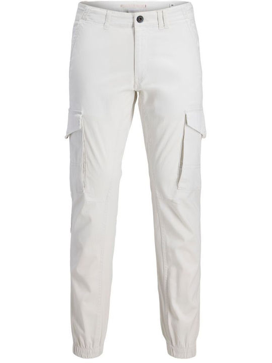 Jack & Jones Trousers Cargo white