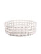 Butlers Coș decorativ Din paie White 28x28buc