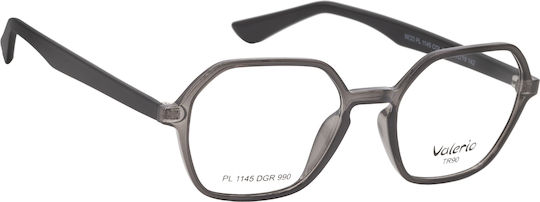 Рамка за очила Valerio Pl 1145 Dgr сив ацетат