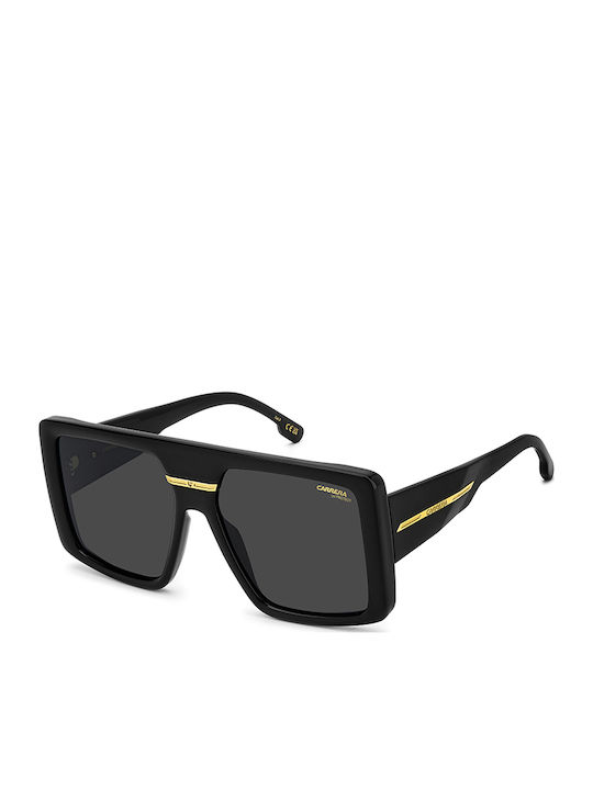 Carrera Men's Sunglasses with Black Horn-Rimmed Frame and Grey Lenses VICTORY C 13/S 2M2IR