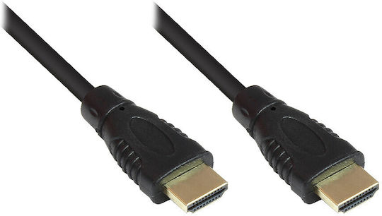 Good Connections HDMI 2.0 Premium High Speed 4K 60Hz HDR Cable HDMI Male - HDMI Male 1m Black