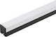 Elmark El28cr External Aluminum Profile for LED Strip with Opal Cover 250cm