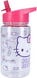 Vadobag Παγούρι Hello Kitty 450ml Διάφανο (Διάφορα Σχέδια/Χρώματα)