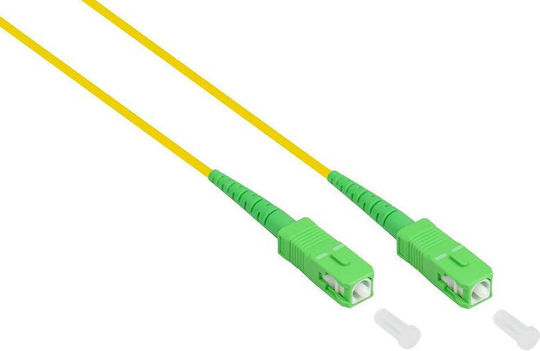 Good Connections Καλώδιο Οπτικής Ίνας 2m Κίτρινο
