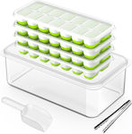 Ice Tray Cube Silicone with Lid