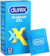 Durex Προφυλακτικά Originals Xxl 12τμχ 60mm για Μεγάλα Μεγέθη Natural