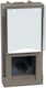 Πρίζα Rj45 Cat6a Utp 1 Στοιxείου Stone Light Now