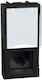 Πρίζα Rj45 Cat5e Utp 1 Στοιxείου Dark Light Now